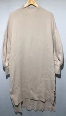 1378S　JEANASIS　スウェット地ロングワンピース