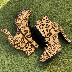 あちゃちゅむ パンプス ヒョウ柄 レオパード ドクロヒール あちゃちゅむ パンプス ヒョウ柄 レオパード ドクロヒール - メルカリ