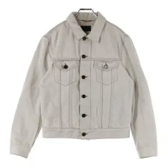 SAINT LAURENT PARIS (サンローランパリ) 21SS デニムトラッカージャケット ホワイト 597085 Y01KBのサムネイル