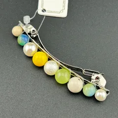 【新品】定価1320円 ヘアアクセサリー バレッタ カラフル カラー 小さめ デザイン◆