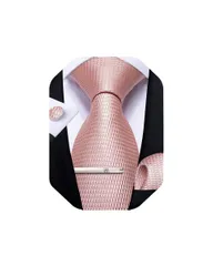 [DiBanGu] ネクタイ ハンカチ カフスネクタイ タイピン セット メンズ フォーマル 入学式 ビジネス 結婚式