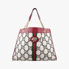 グッチGucciラジャ マルチカラー ツイード×レザー 537219 D030964096