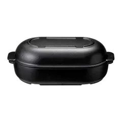 デリッシュライフ 鉄鋳物 焼きいも鍋 セラミックボール付のサムネイル