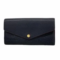 【6bb2885-k】ルイヴィトン 長財布 モノグラム・アンプラント ポルトフォイユサラ M62125 マリーヌルージュ【中古】レディース