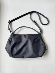 CAMPER / カンペール  LUISA ショルダーバッグ 　2way ワンハンドル　ナイロン×レザー ブラック 黒