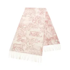 ディオール Dior マフラー トワル ドゥ ジュイ ソヴァージュ ウール マフラー レディース Used Aのサムネイル