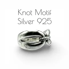 【ALL MY LOVE】インフィニティ Silver 925 刻印 90s Vintage Design Ring シルバー デザイン リング 17号 ユニセックス　愛