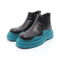 ボッテガヴェネタ BOTTEGA VENETA ブーツ THE TIRE BOOT レザー サイドゴアブーツ メンズ Used B