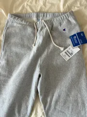チャンピオン リバースウィーブ ブルー タグ スウェットパンツ XL 新品