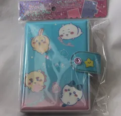 ちいかわ　シールバインダー　シール帳　おえかきネオン　水色