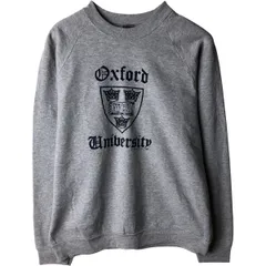 古着 3連プリント カレッジスウェットシャツ トレーナー メンズL相当/eaa612388