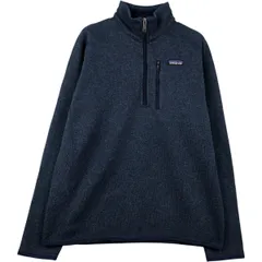 古着 パタゴニア Patagonia ベターセーター 1/4ジップ 25522FA17 ハーフジップ フリースプルオーバー メンズM相当/eaa613948