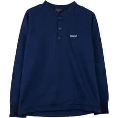 古着 80~90年代 パタゴニア Patagonia CAPILENE キャプリーン ヘンリーネック フリースプルオーバー USA製 メンズM相当/eaa613954