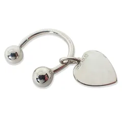 ティファニー 925 ハート チャーム付き キーリング//j160-35