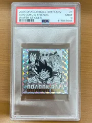 PSA9 孫悟空＆仲間たち 1巻 40周年 シールウエハース ドラゴンボール
