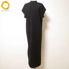 #wnc シズカコムロ 4298 SHIZUKA KOMURO ワンピース ニット 42 黒 ノースリーブ マキシ レディース [981414]