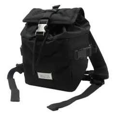 【新品】メゾン SB2WA0003 P1511 T8013 (ブラック) マルジェラ バッグ リュック Maison Margiela 11 GLAM SLAM ナイロン レザー バックパック アウトレット メンズ レディースのサムネイル