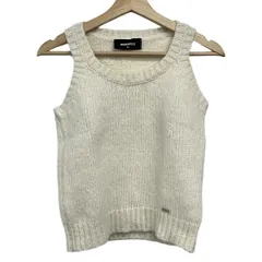 DSQUARED2(ディースクエアード) ベスト サイズXS レディース美品  - アイボリー