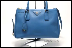 ■PRADA サフィアーノ ガレリア レザー 2way トートバッグ プラダ ■0205pe36619