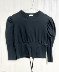 ザラ ZARA) ブラック Tシャツ トップス 新品