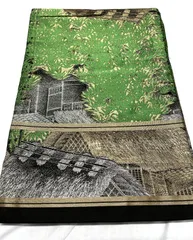 アンティーク　丸帯　全通柄　帯