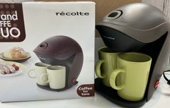 レコルト コーヒーメーカー グランカフェデュオ ブラウン - メルカリ