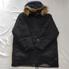 PELLE PELLE ペレペレ ファーフード付き ダウンジャケット N3B サイズ:XXL カラー:ブラック W-97のサムネイル