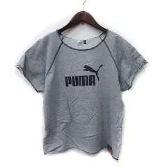 プーマ PUMA トレーナー スウェット 半袖 160 グレー /YI