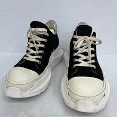 【加古川店】 中古 Rick Owens | リックオウエンス スニーカー DRKSHDW ABSTRACT LOW SNEAK DU01D1842 ブラック 26.5cm 【126】