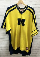 NIKE / ナイキ / 古着 / 半袖Tシャツ / XL / ネイビー / イエロー / ゲームシャツ