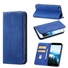 KWATUNG iphone se3 用 ケース 手帳型 iphone se2 用 ケース 手帳型 iphone7用 iphone8用 おしゃれシンプル 肌感レザー 内蔵マグネット 耐衝撃 全面保護 アイホンSE3用 iphone SE2022用 カバー手帳型