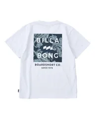 【WHT】ビラボン Billabong キッズ SQUARE ショートTシャツ 子ども服 bg015201【クリックポスト】
