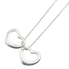 ティファニー ダブルオープンハート SV925 シルバー レディース TIFFANY&Co.【1-0194773】