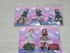 ★5種セット★五等分の花嫁∽　デカアクリルスタンド サブカルパンクver.　コミケ102　中野一花/二乃/三玖/四葉/五月【YM0309-005】091