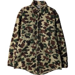 美品80s FIVE BROTHERダックハンターカモ ヘビーネルUSA製 XL - メルカリ