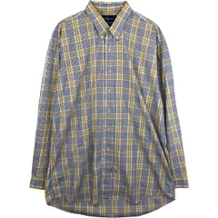 古着 ラルフローレン Ralph Lauren 長袖 ボタンダウンチェックシャツ メンズXL相当/eaa613296