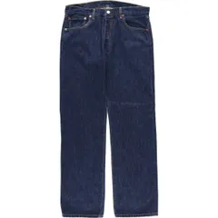 古着 濃紺 リーバイス Levi's 501 ストレートデニムパンツ メンズw35相当/eaa613595