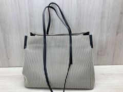 EDITA. リブニット トートバッグ アイボリー - メルカリ
