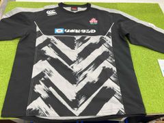 ラグビー日本代表　長袖シャツ　非売品　XL 希少XLサイズ】ラグビー日本代表 ウォームアップシャツ - メルカリ