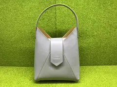 HASHIBAMI /ハシバミ フェズ ワンハンドルバッグ レザー ハンドバッグ ラベンダー シンプル 上品