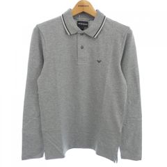 新品☆EMPORIO ARMANI ☆ポロシャツ 長袖 ダークブラウン - メルカリ