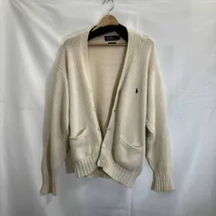 POLO RALPH LAUREN   / ポロラルフローレン / カーディガン / コットンカーディガン ベージュ / 古着 / Mサイズ / 