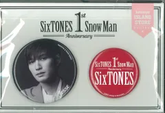 SixTONES 1st Anniversry ジェシー 缶バッジセット