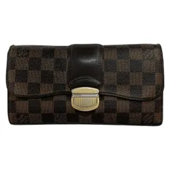 LOUIS VUITTON(ルイヴィトン) 長財布 ダミエ ポルトフォイユシスティナ N61747 エベヌ