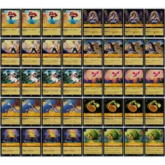 【40枚】ロルカナ リトルマーメイド アンバー デッキパーツ アリエル＆エリック王子