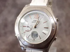 【稼働品】CASIO カシオ 電波ソーラー レディース腕時計 LWA-M160