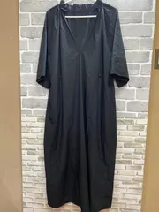 A【A29-01】◇ADAM ET ROPE     サイズフリー　　ワンピース　黒