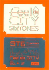 SixTONES 22年Feel da CITY ツアーステッカー