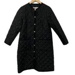 TRADITIONAL WEATHERWEAR(トラディショナルウェザーウェア) コート サイズ34 M レディース美品  - 黒 長袖/キルティング/中綿/秋/冬