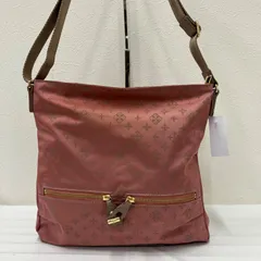 9628　russet ラシット　ショルダーバッグ　ナイロン　レザー　ピンク　グレージュ　レディース　軽量　カジュアル　シンプル　モノグラム　きれいめ　シンプル　ポケット多数